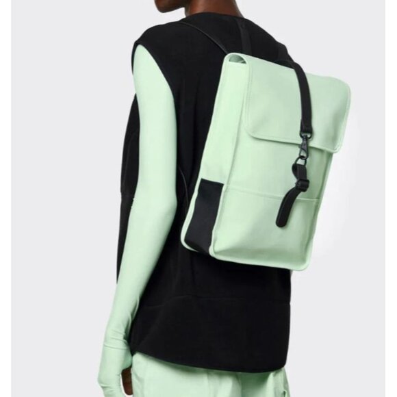 Rains Backpack Mini in Mineral Green main image 9